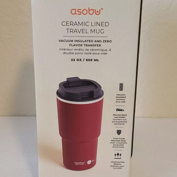 Asobu travel tumbler merlot red NWT - Picture 5 of 10